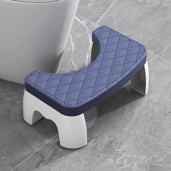Supporto per il bagno per adulti - Modello senza nome - Istantanea sollievo per la prolasso anale - Blu