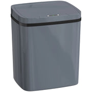 Cestino automatico da 15 litri con sensore di movimento e due modalit¨¤ di apertura, ideale per ufficio e cucina, dimensioni 27,6 x 21,4 x 33,5 cm,