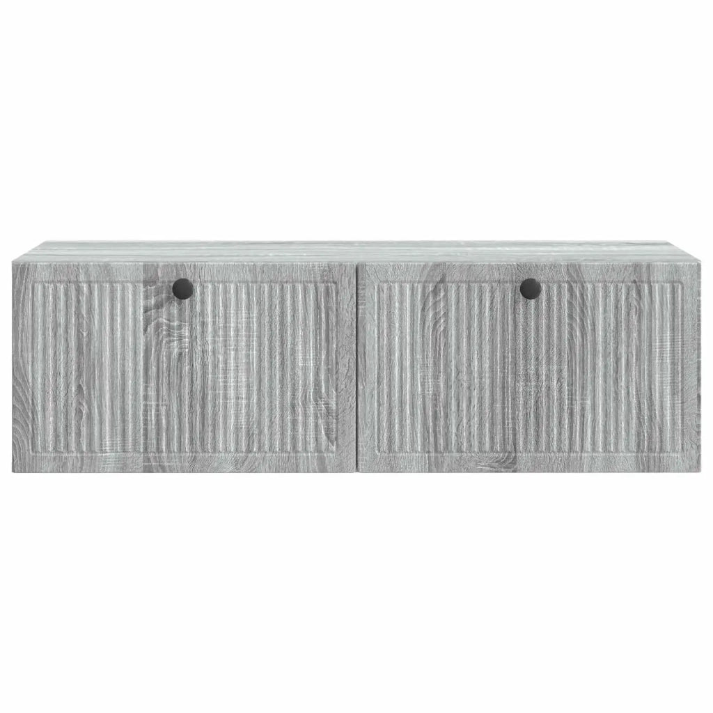 Mobile Porta TV da Muro Grigio Sonoma 98 x 41 x 30 cm