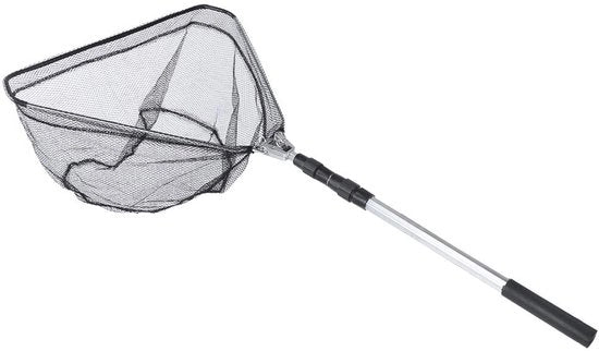 Retrattile Visnet Opvougable 1,5m - Asta Telescopica - Manubrio 52-118 cm - Leggero 340 g - Materiale Alluminio