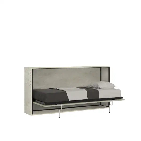 Letto singolo a scomparsa Kando con materasso cashmere