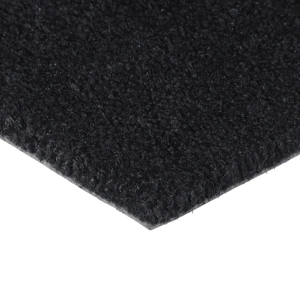 Zerbino | Tappetino Nero 50x80 cm Fibra di Cocco