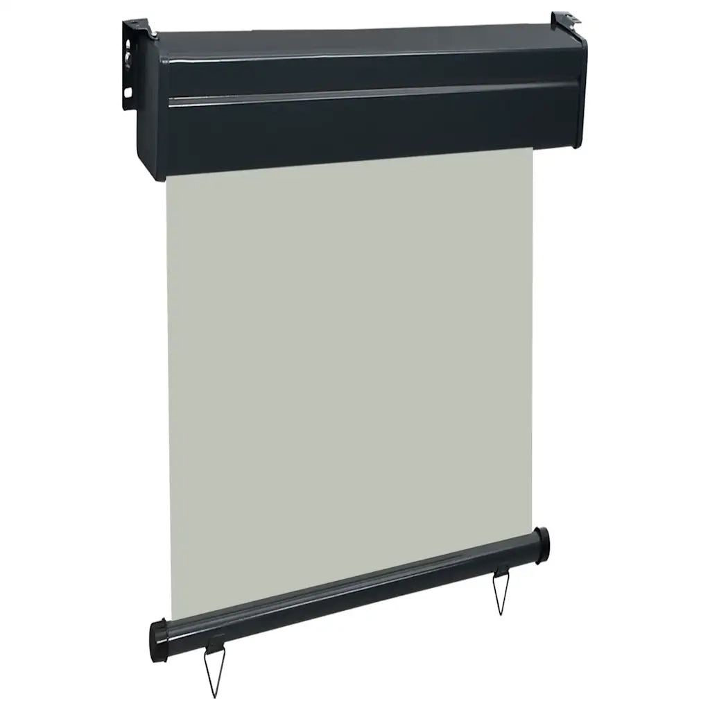 Tenda da Sole | Tenda laterale | Tendalino Laterale per Balcone 65x250 cm Grigio