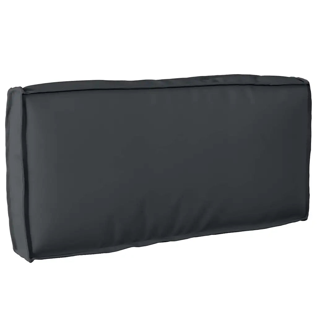 Cuscino Nero 80 x 40 x 12 cm Tessuto Oxford 42001532