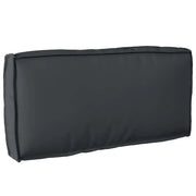 Cuscino Nero 80 x 40 x 12 cm Tessuto Oxford 42001532