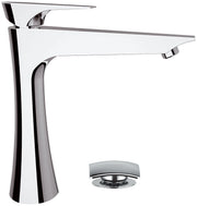 Rubinetto lavabo alto daniel serie diva con piletta click-clack