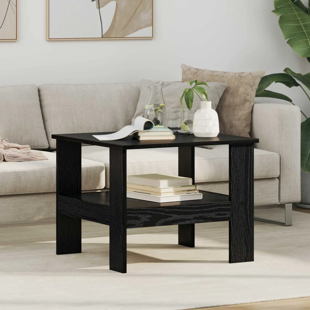 Tavolino da salotto Rovere Nero 57 x 55 x 45 cm 8000245