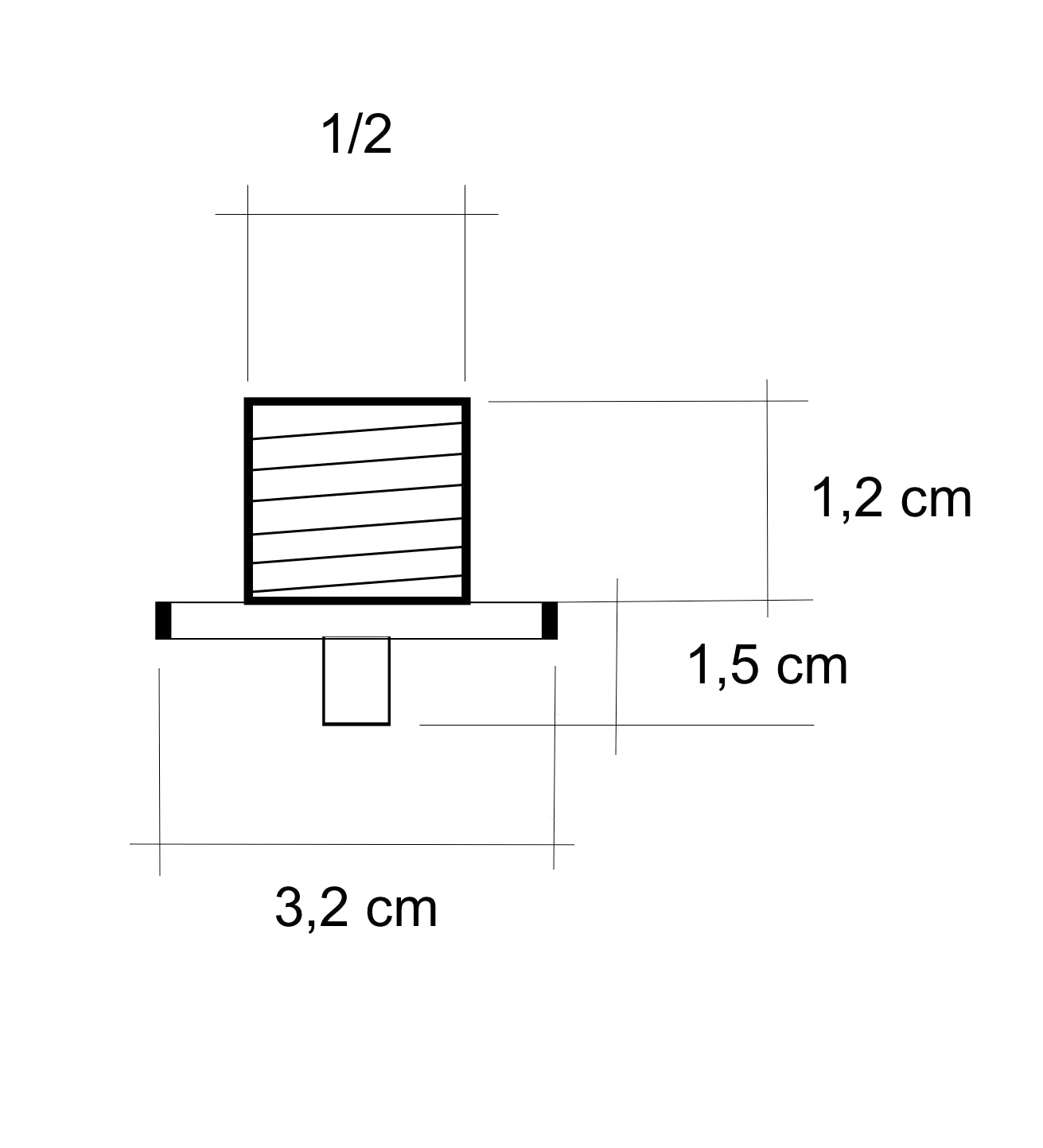 Soffioncino spruzzino laterale nebulizzante in ottone