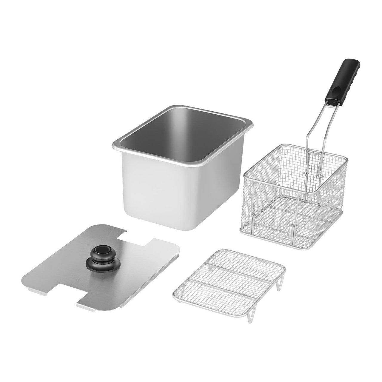 Friggitrice elettrica professionale da ristorante 8 litri 230 volt 14_0001796