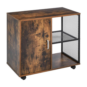 MOBILE MULTIUSO PER STAMPANTE CON ROTELLE STILE NORDICO CASA E UFFICIO