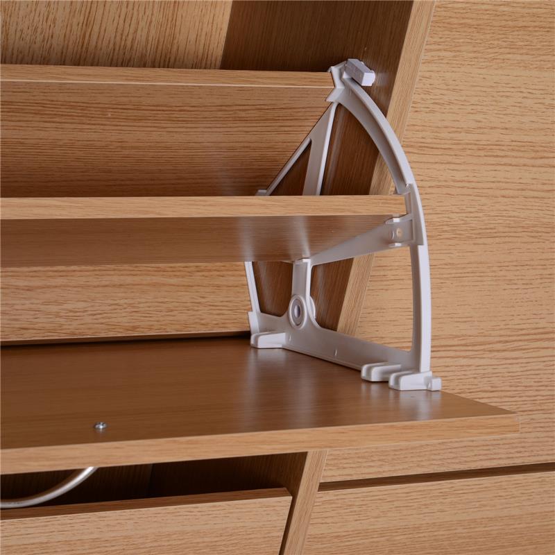 SCARPIERA SALVASPAZIO CAPACITÀ 24 INGRESSO E CAMERA DA LETTO LEGNO 120X24X81 CM