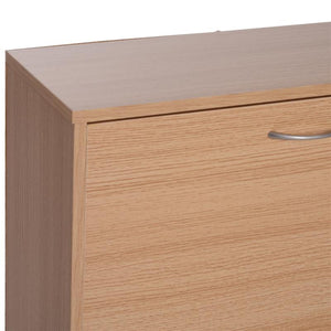 SCARPIERA SALVASPAZIO CAPACITÀ 24 INGRESSO E CAMERA DA LETTO LEGNO 120X24X81 CM