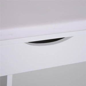 SCARPIERA A PANCA RIBALTABILE DA INGRESSO 80 X 30 X 47 CM BIANCO