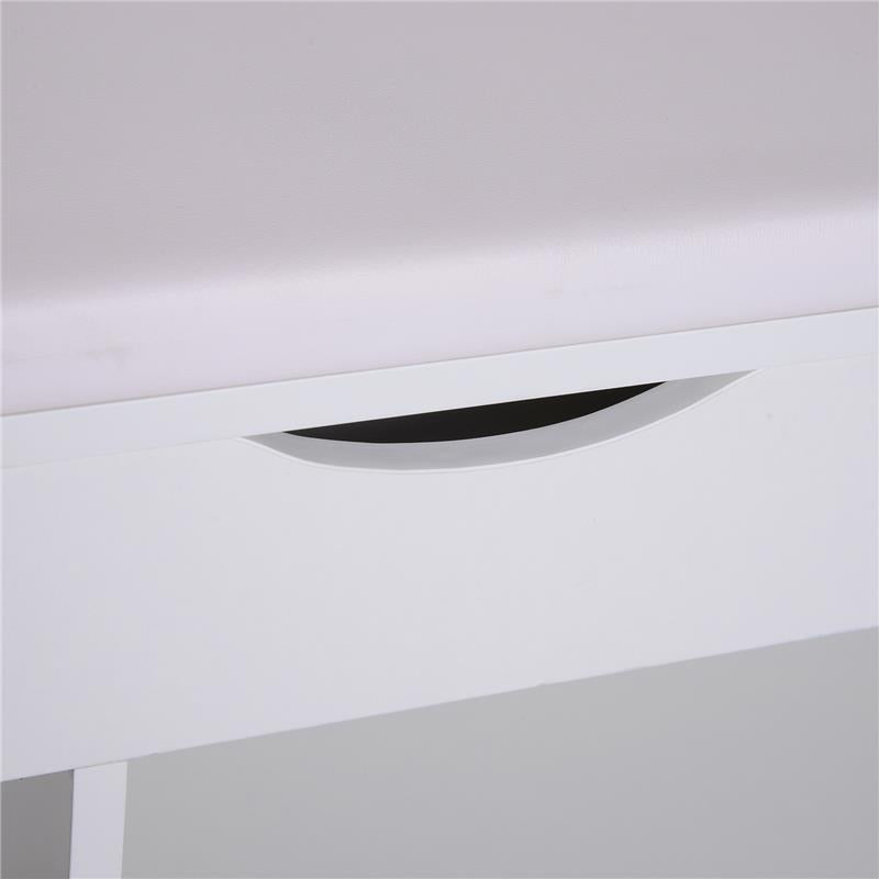 SCARPIERA A PANCA RIBALTABILE DA INGRESSO 80 X 30 X 47 CM BIANCO