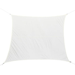 VELA OMBREGGIANTE RETTANGOLARE 3 X 4 MT COLORE BIANCO CREMA