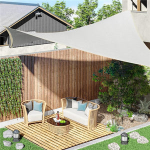 VELA OMBREGGIANTE RETTANGOLARE 3 X 4 MT COLORE BIANCO CREMA