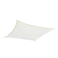 VELA OMBREGGIANTE RETTANGOLARE 3 X 4 MT COLORE BIANCO CREMA