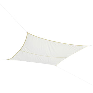 VELA OMBREGGIANTE RETTANGOLARE 3 X 4 MT COLORE BIANCO CREMA