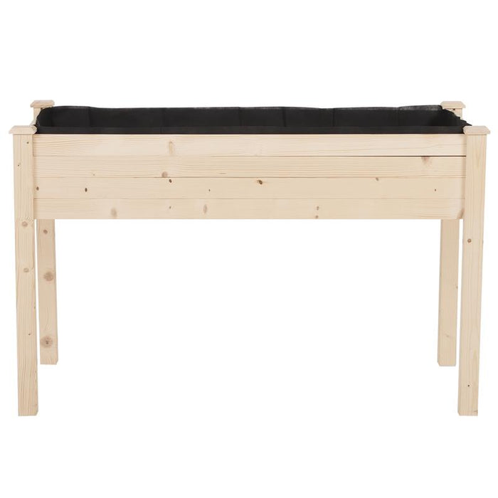 ORTO URBANO AIUOLA PENSILE TAVOLO PORTA PIANTE CON FODERA IN TESSUTO