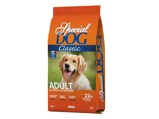 Crocchette pollo e riso cani adulti 5kg Monge Special Dog