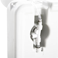 LAVABO PORTATILE DA CAMPEGGIO CON 2 RUOTE SERBATOIO ACQUA 17 L E SAPONE 3.5 L