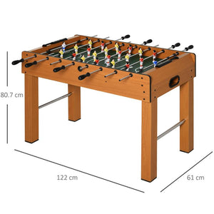 CALCIO BALILLA PROFESSIONALE IN MDF CON 2 PALLINE SEGNAPUNTI 22 GIOCATORI