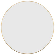 Specchio da Parete | Specchio decorativo Dorato ? 60 cm Rotondo