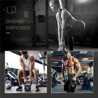 KETTLEBELL 12 KG PER ALLENAMENTO CROSS TRAINING NERO