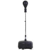 PUNCHING BALL SACCO BOXE DA TERRA CON GUANTONI INCLUSI ALTEZZA REGOLABILE