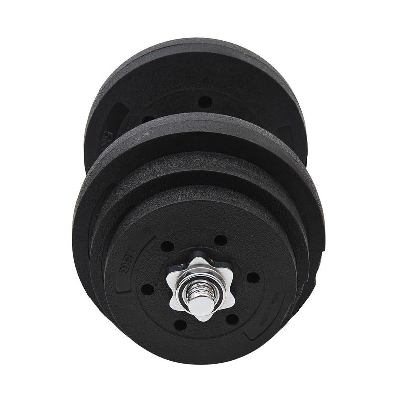 SET MANUBRI PALESTRA 40 KG 2 MANUBRI IN ACCIAIO CON 12 PESI DA 5KG 2.5KG 1.5 KG