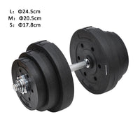SET MANUBRI PALESTRA 40 KG 2 MANUBRI IN ACCIAIO CON 12 PESI DA 5KG 2.5KG 1.5 KG