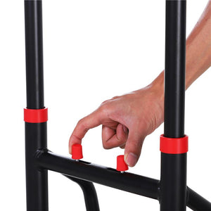 CARRELLO PORTAPACCHI CARICHI PESANTI PIEGHEVOLE IN METALLO CON 6 RUOTE PER SCALE CARICO MASSIMO 150KG