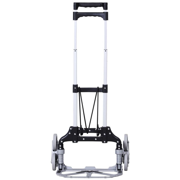 CARRELLO PORTAPACCHI PIEGHEVOLE IN ALLUMINIO CON 6 RUOTE PER SCALE CARICO 70KG