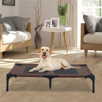 BRANDINA PER CANI GRANDI PIEGHEVOLE METALLO E TESSUTO OXFORD TRASPIRANTE