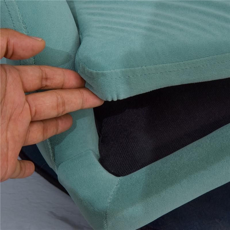 DIVANO PER ANIMALI DI TAGLIA MEDIO-GRANDE IN VELLUTO 98,5X60,5X35,5 CM VERDE