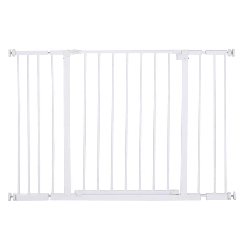 CANCELLETTO PER CANI ESTENSIBILE DA 72 A 107 CM CON MONTAGGIO A PRESSIONE