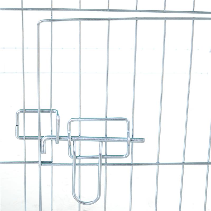 RECINTO PER ANIMALI DOMESTICI CON COPERTURA IMPERMEABILE 6 MODULI 59 X 60CM