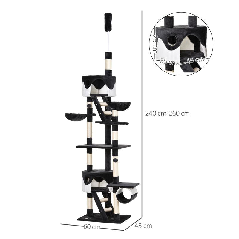 TIRAGRAFFI A SOFFITTO MULTILIVELLO 240 - 260 CM CUCCE SCALE CORDE SISAL