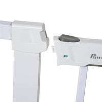 CANCELLETTO DI SICUREZZA PER CANI, FISSAGGIO A PRESSIONE LARGHEZZA REGOLABILE 75-96CM