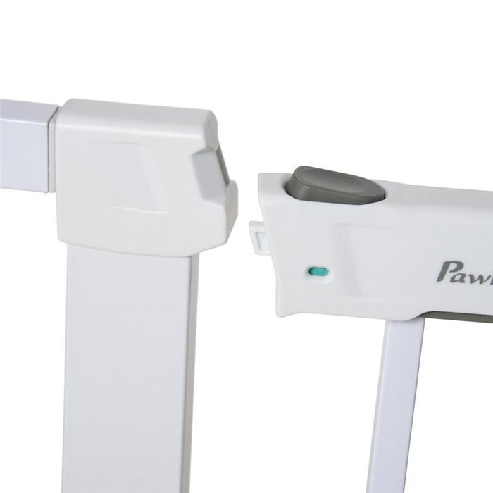 CANCELLETTO DI SICUREZZA PER CANI, FISSAGGIO A PRESSIONE LARGHEZZA REGOLABILE 75-96CM