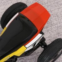 TRICICLO A PEDALI PER BAMBINI ETÀ 18 - 36 MESI ROSSO