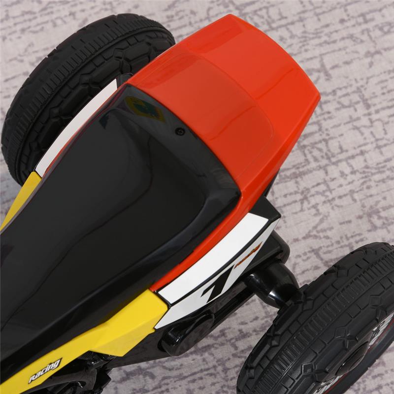 TRICICLO A PEDALI PER BAMBINI ETÀ 18 - 36 MESI ROSSO