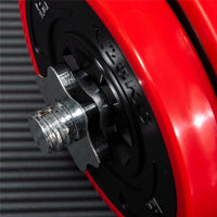 SET 2 MANUBRI CON PESI IN METALLO E SABBIA DI FERRO RIVESTITI IN GOMMA  40KG TOTALI