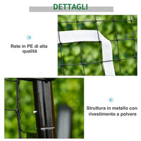 RETE DA CALCIO REBOUNDER PIEGHEVOLE CON BERSAGLIO E ANGOLAZIONE REGOLABILE