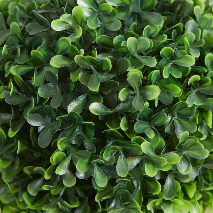 SET DA 2 PIANTE DI BOSSO A 2 SFERE REALISTICHE CON VASO INCLUSO 60 CM