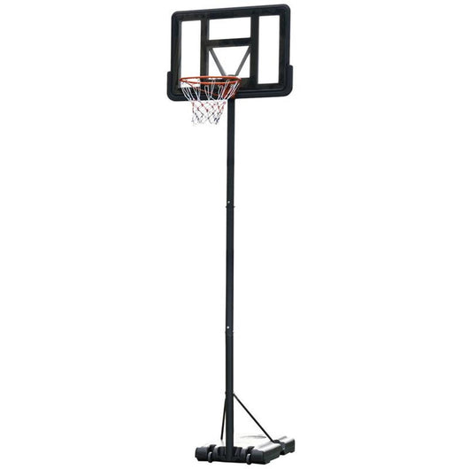 CANESTRO BASKET ALTEZZA REGOLABILE 231-305 CM BASE CON RUOTE IN ACCIAIO