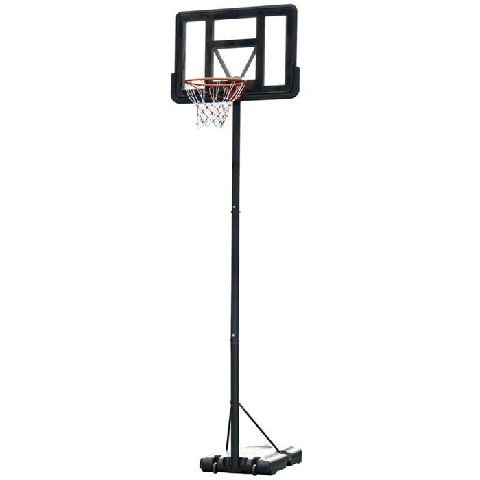 CANESTRO BASKET ALTEZZA REGOLABILE 231-305 CM BASE CON RUOTE IN ACCIAIO