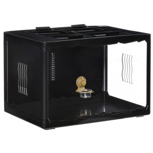 TARTARUGHE DI TERRA CAMALEONTE, IGUANA, GECO E RETTILI IN VETRO CON TERMOMETRO