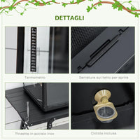 TARTARUGHE DI TERRA CAMALEONTE, IGUANA, GECO E RETTILI IN VETRO CON TERMOMETRO