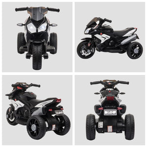MOTO ELETTRICA PER BAMBINI 3-5 ANNI NERA